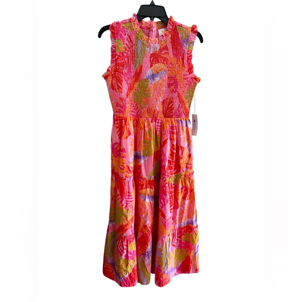 NWT J Marie Eden Floral Maxi Dress M - Picture 2 of 4